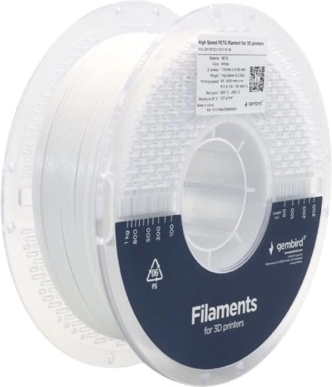 Filament PETG High Speed 1.75 mm, White, 1 kg