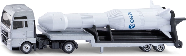 Siku Super MAN tractor unit with trailer and ESA rocket