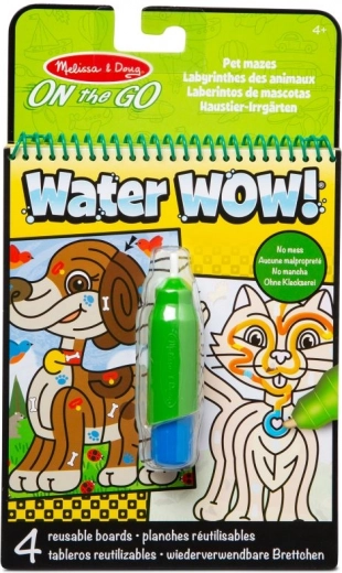 Veevärvid Melissa & Doug Water WOW! Labürindid