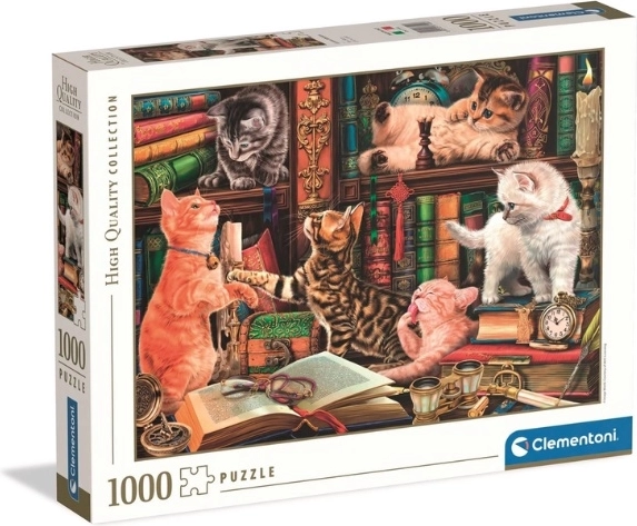 Clementoni High Quality Puzzle 1000 Pieces Curious Whiskers