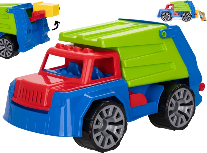 Plastist prügiauto 32 cm võrgus