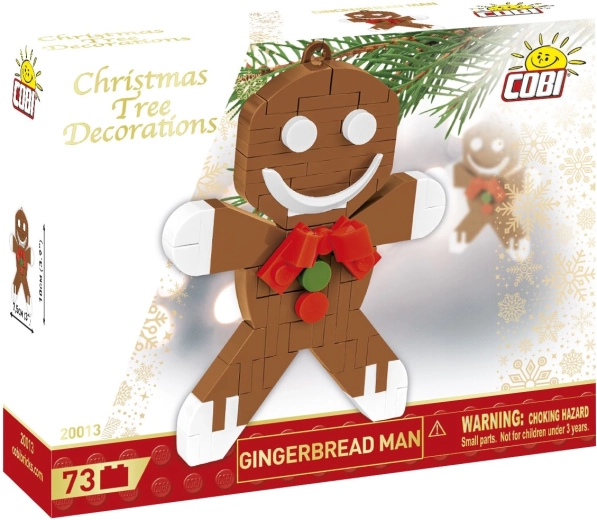 Cobi piparkoogikujuline jõulupuuehe (73 detaili) – 1 tk