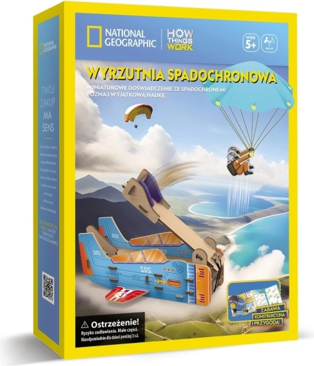 Puzzle 3D NATIONAL GEOGRAPHIC – launchable parachute