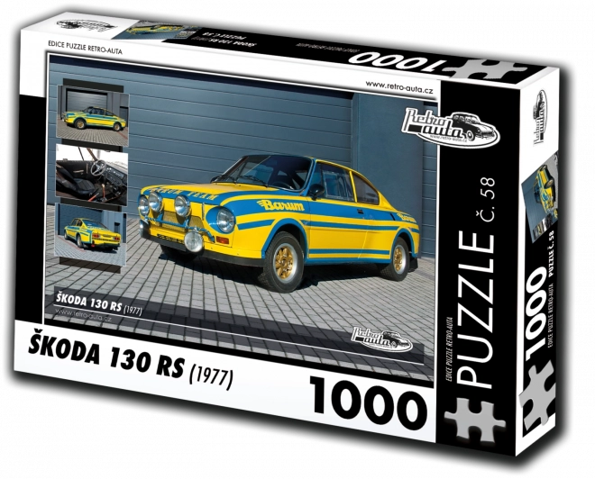 Pusle Retro-Autod Škoda 130 RS 1000 tükki