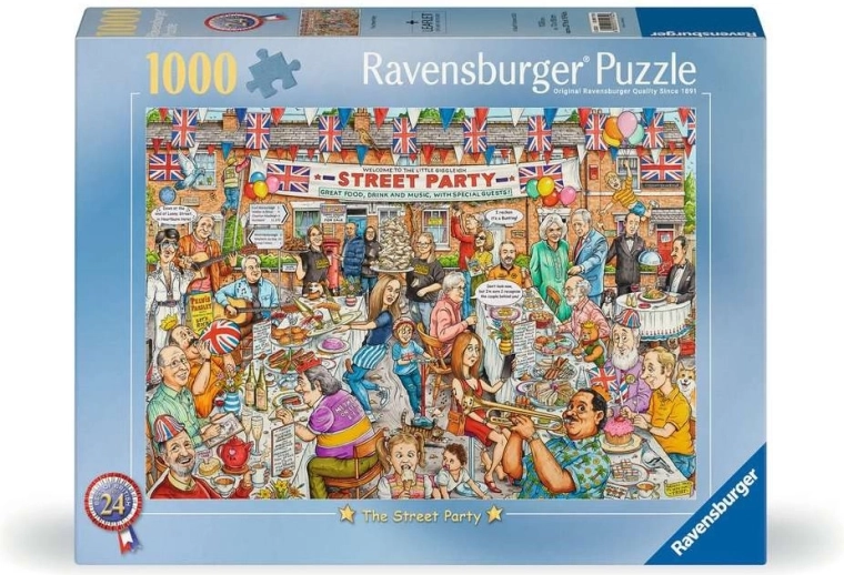Ravensburger Puzzle Best of British: Street Party 1000 Pieces
