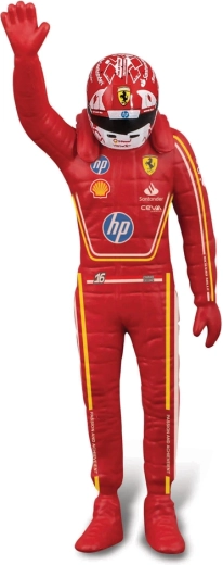 Sõitjafiguur Charles Leclerc meistripoosis