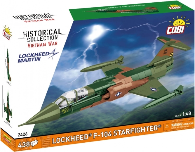 COBI Building Set Lockheed F-104 Starfighter Vietnam War 1:48