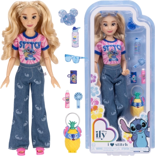 Disney ILY 4Ever moenukk, inspireeritud STITCHist, tarvikutega 30 cm
