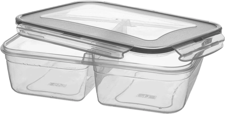 Tihendusega kaas 4 klambriga