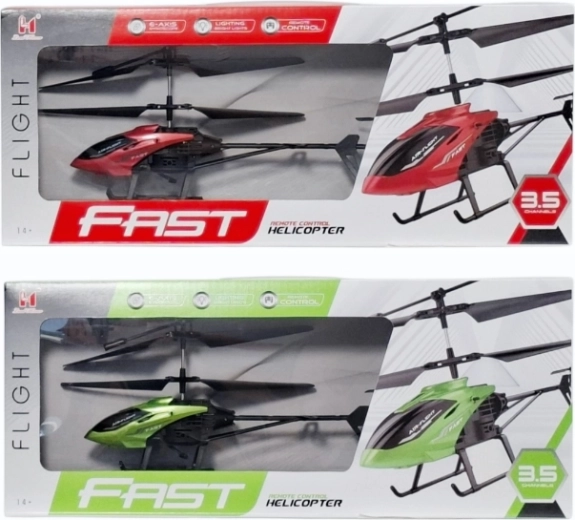 Kaugjuhtimisega RC-helikopter laadijaga