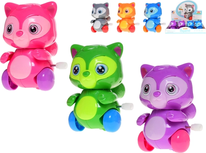 Wind-up Squirrel – moving interactive toy for kids