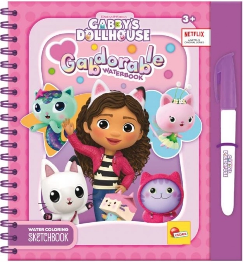Gabby's Dollhouse Võluv veeraamat