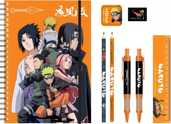 Naruto koolikomplekt A4