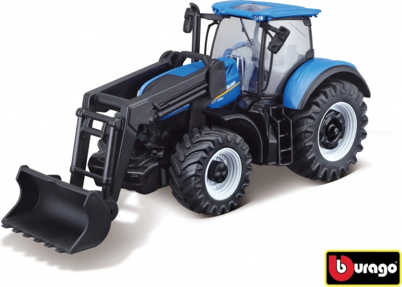 Bburago Farmland New Holland T7.315 HD with Front Loader 10 cm