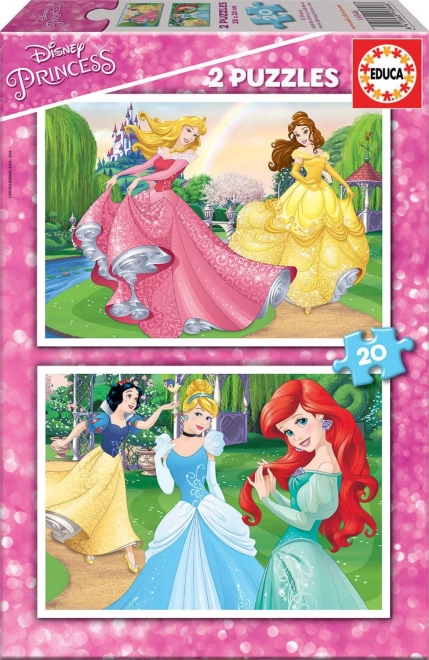 Pusle DISNEY printsessid 2×20 tükki