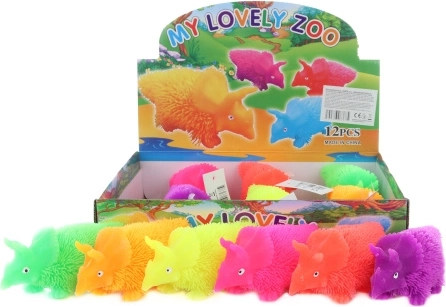 Shaggy light-up dinosaur for kids