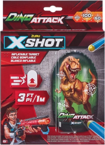 Lastele mõeldud täispuhutav märklaud Dino Attack