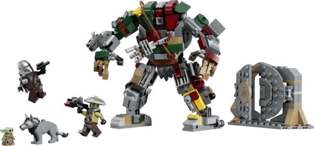Poseable guard droid for action poses