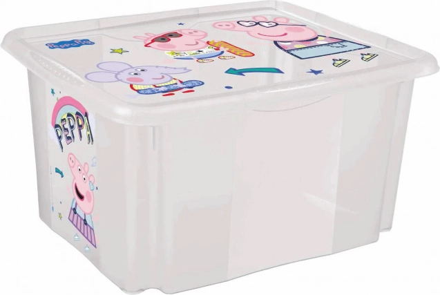 Säilituskarp kaanega Suur Peppa Pig