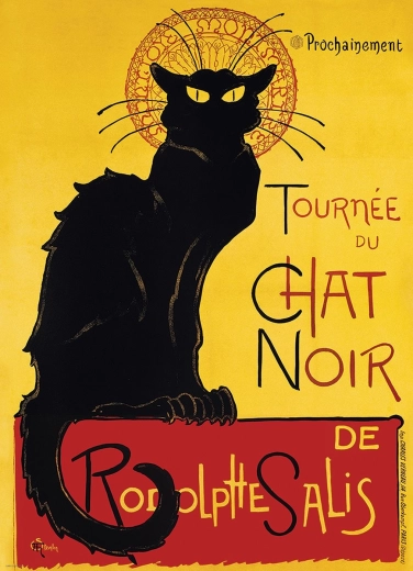 Puzzle Kabaret Le Chat noir – plakat 1000 tükki