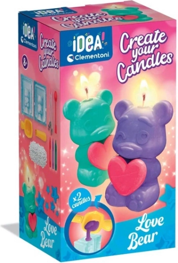Mini Candle Factory Bears – creative kit for kids