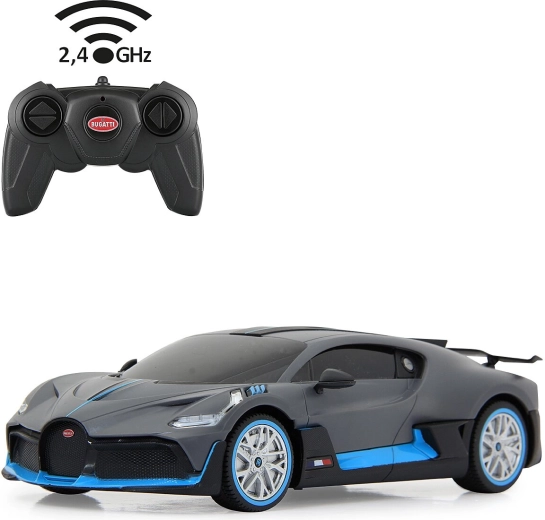 RC Bugatti Divo Car Model 1:24 Grey