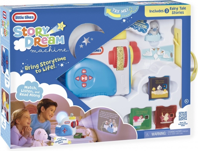 Little Tikes Story Dream Machine muinasjutuprojektor ja öövalgus 3 loo komplektiga