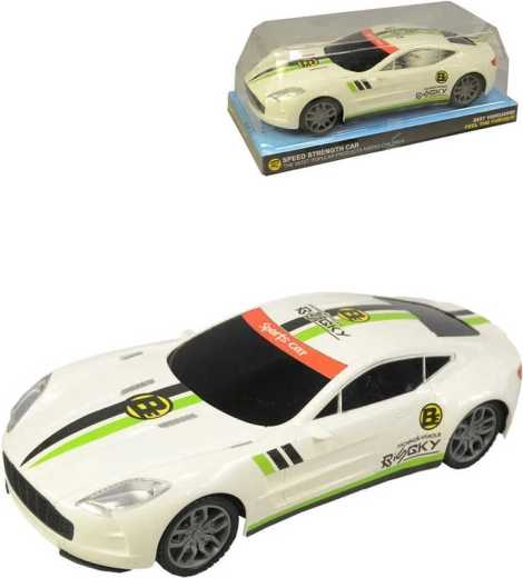 Racing car with pull-back flywheel drive 25 cm - 1 piece