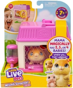 Little Live Pets Mini Mama hamster üllatuspoegadega majakeses