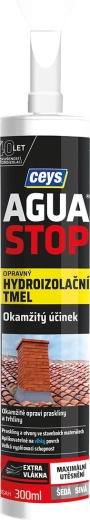 Waterproof sealant AQUA STOP CEYS, gray, 300 ml