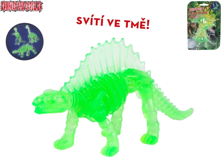 Dinoworld helendavad dinosaurusefiguurid 8–9 cm, komplekt 3 tk