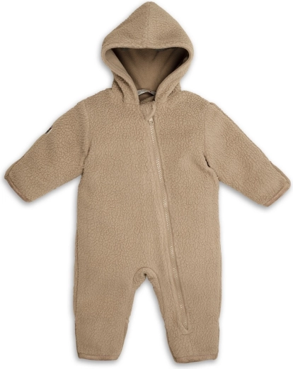 Asymmetrical zipper for easy diaper changes