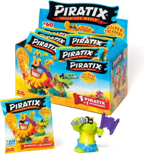 Pirate Figure Golden Treasure Tigerbot