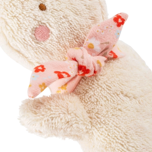 100% cotton terry for a gentle touch