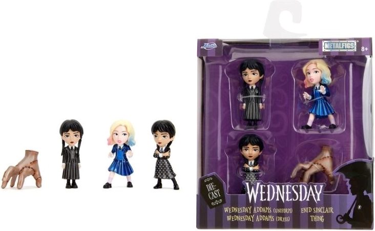 WEDNESDAY Figurine Set 6 cm – 4 pcs