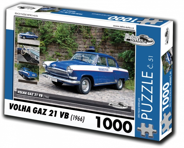 Retroautode pusle Volha Gaz 21 VB 1000 tükki