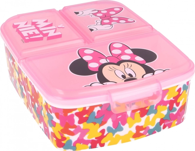 Laste mitmeosaline MINNIE Mouse lõunakarp vaheseintega