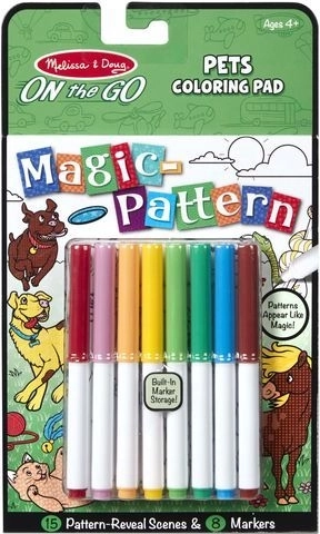 Magic Coloring Book – Household Animals Melissa & Doug