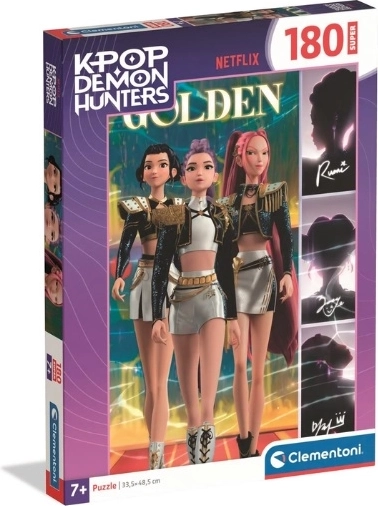 Clementoni Puzzle Super K‑Pop Demon Hunters 180 Pieces