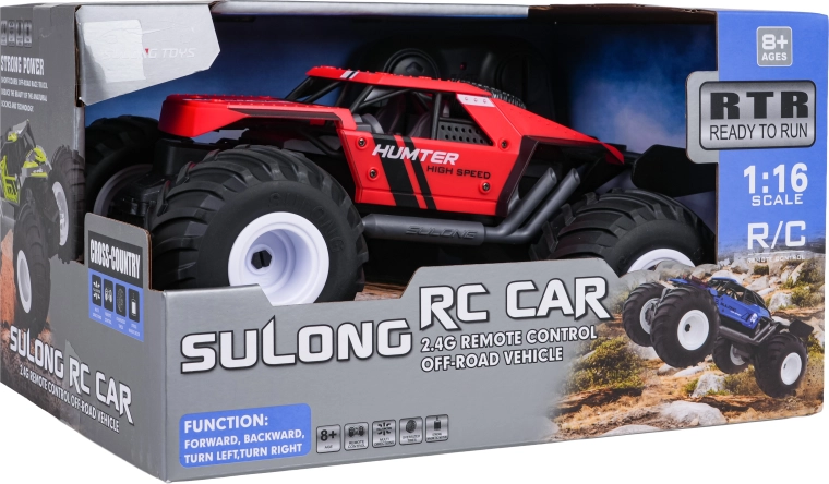 RC Crawler 1:16 HUNTER – Red