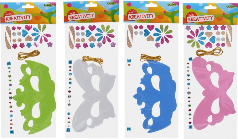 Creative Set – Make Your Own Mask with String and Decorations