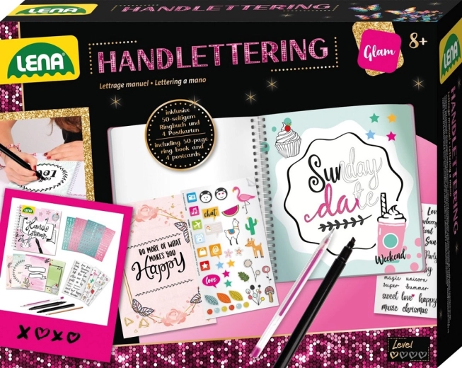 Lena My Diary Handlettering – creative calligraphy set