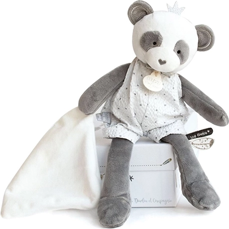 Doudou kingituseks plüššpanda tekiga 28 cm