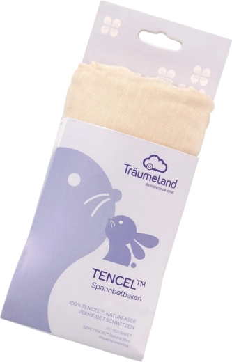 Träumeland Tencel UNI kummiga lina, beež