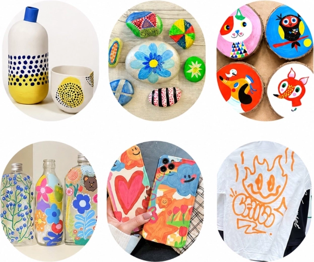 Erinevatele pindadele ja DIY kaunistamiseks