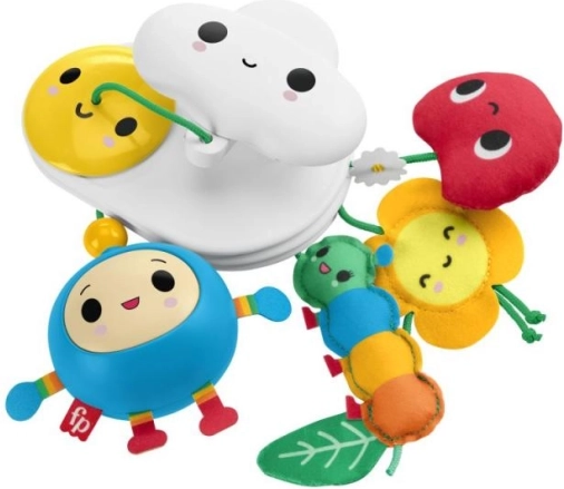 Fisher‑Price hanging toy Happy World with flower and little cloud