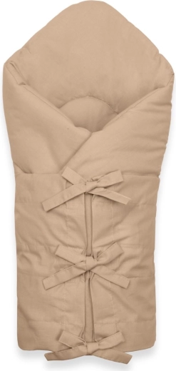 Classic lace-up swaddle wrap New Baby cappuccino