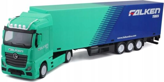 Bburago Mercedes‑Benz Actros Gigaspace 1:43 metallist veoki mudel