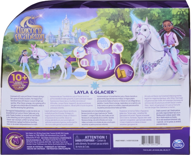 Layla ja Glacier Unicorn Academyst