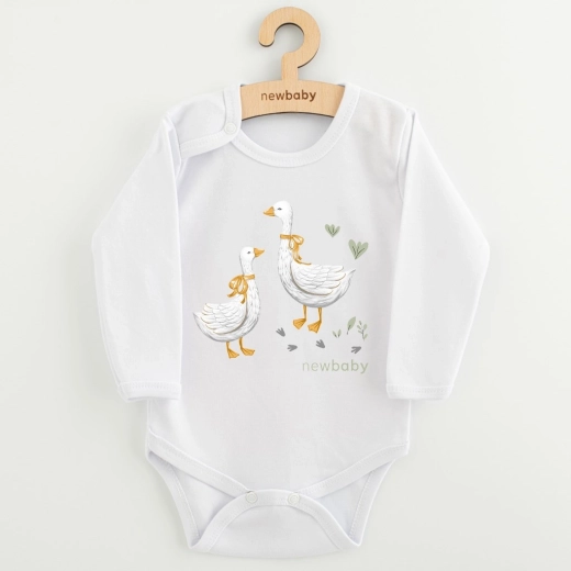 New Baby beebibodi trükiga "hanepojad", suurus 56 (0–3 kuud)